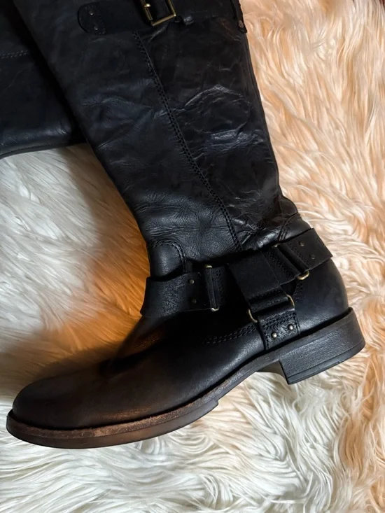 UGG Leather Moto Boots - Picture 3 of 10